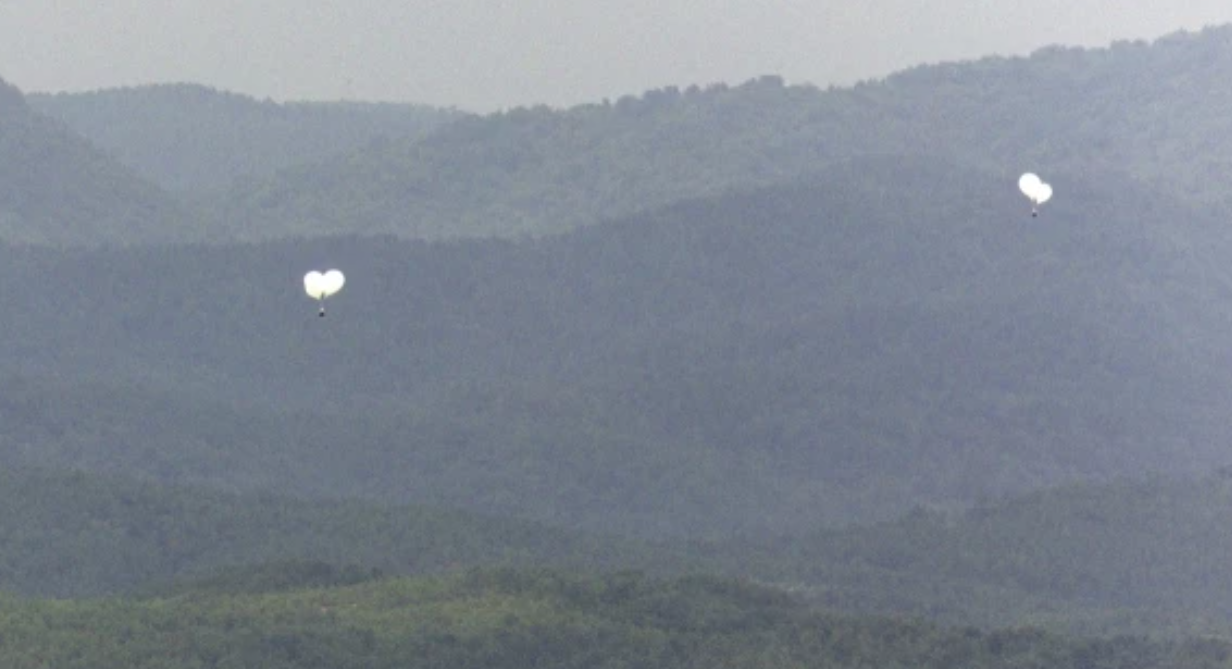 Korut Kirim 1.000 Lebih Balon Isi Sampah ke Korsel dalam 5 hari